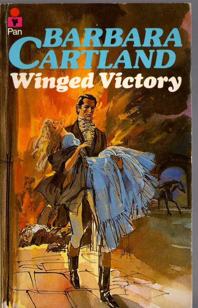Barbara Cartland  WINGED VICTORY front book cover image