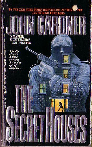 John Gardner  THE SECRET HOUSES front book cover image