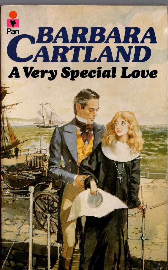 Barbara Cartland  A VERY SPECIAL LOVE front book cover image