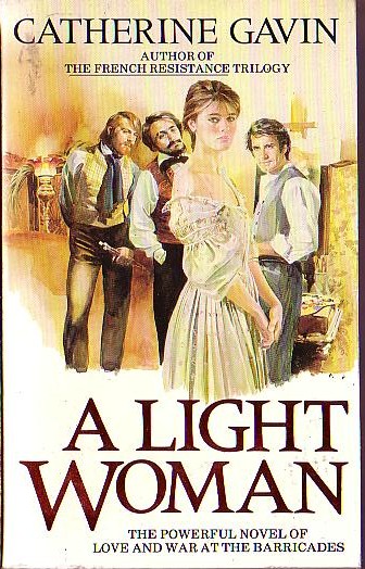Catherine Gavin  A LIGHT WOMAN front book cover image
