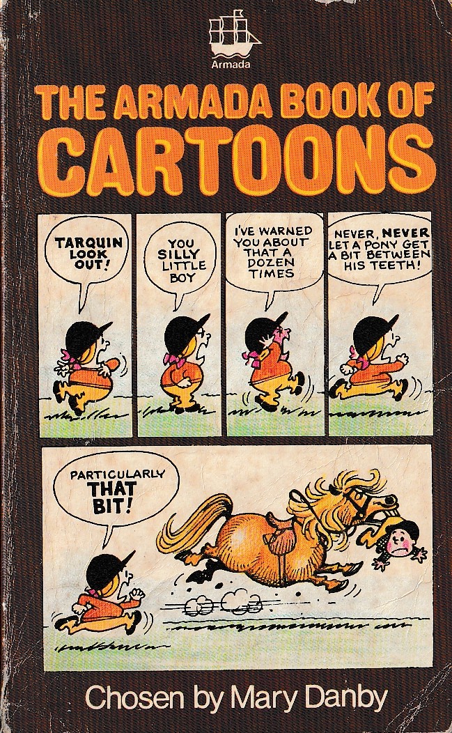Mary Danby (Selects) THE ARMADA BOOK OF CARTOONS front book cover image