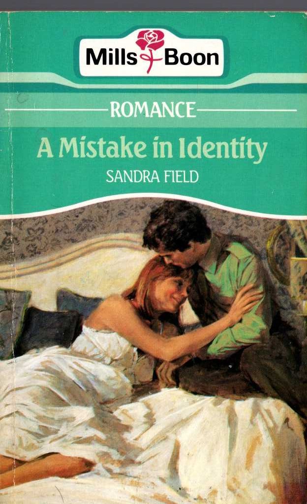 Sandra Field  A MISTAKE IN IDENTITY front book cover image