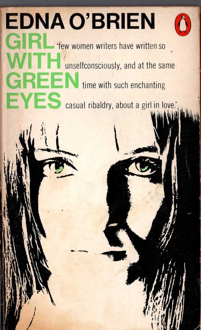 Edna O'Brien  GIRL WITH GREEN EYES front book cover image