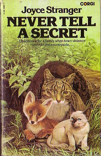 Joyce Stranger  NEVER TELL A SECRET front book cover image