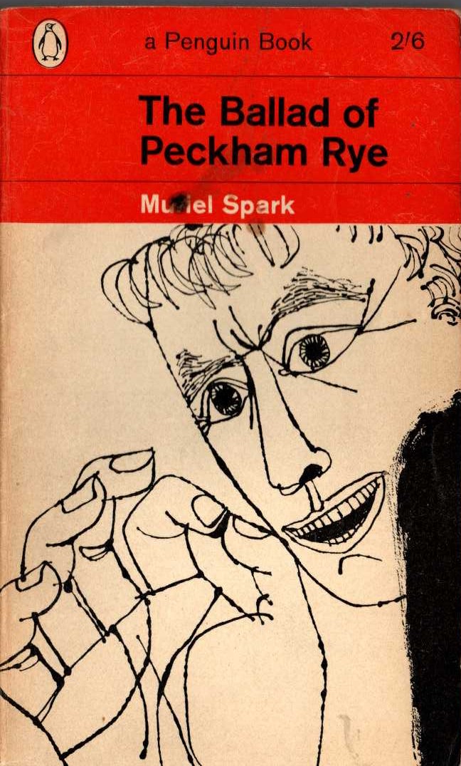 Muriel Spark  THE BALLAD OF PECKHAM RYE front book cover image
