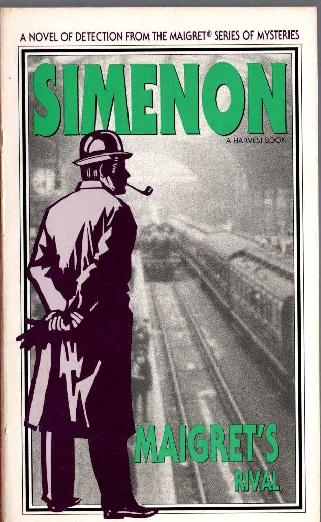 Georges Simenon  MAIGRET'S RIVAL front book cover image