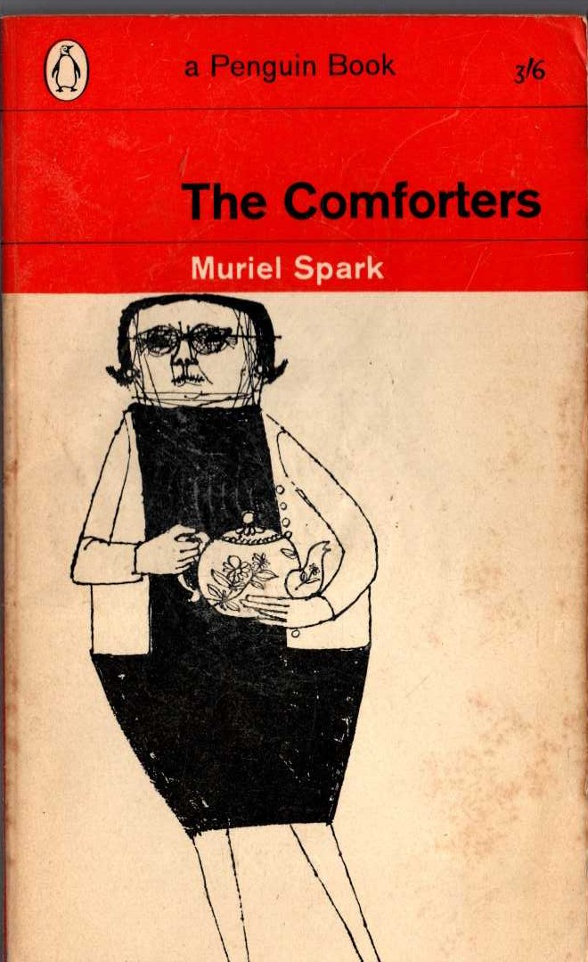 Muriel Spark  THE COMFORTERS front book cover image