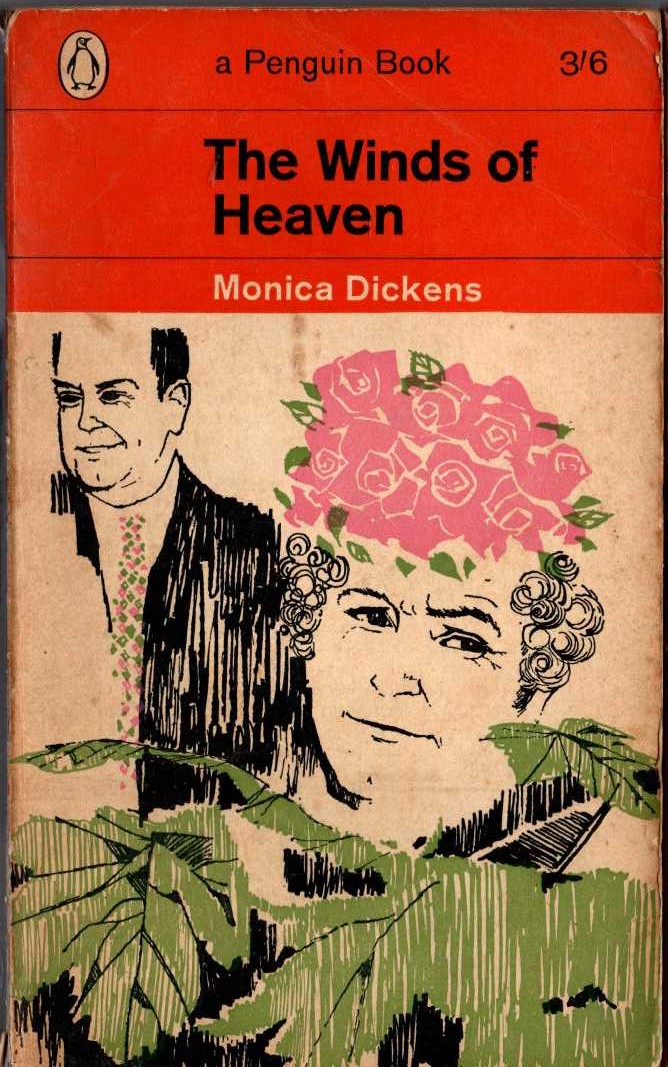 Monica Dickens  THE WINDS OF HEAVEN front book cover image