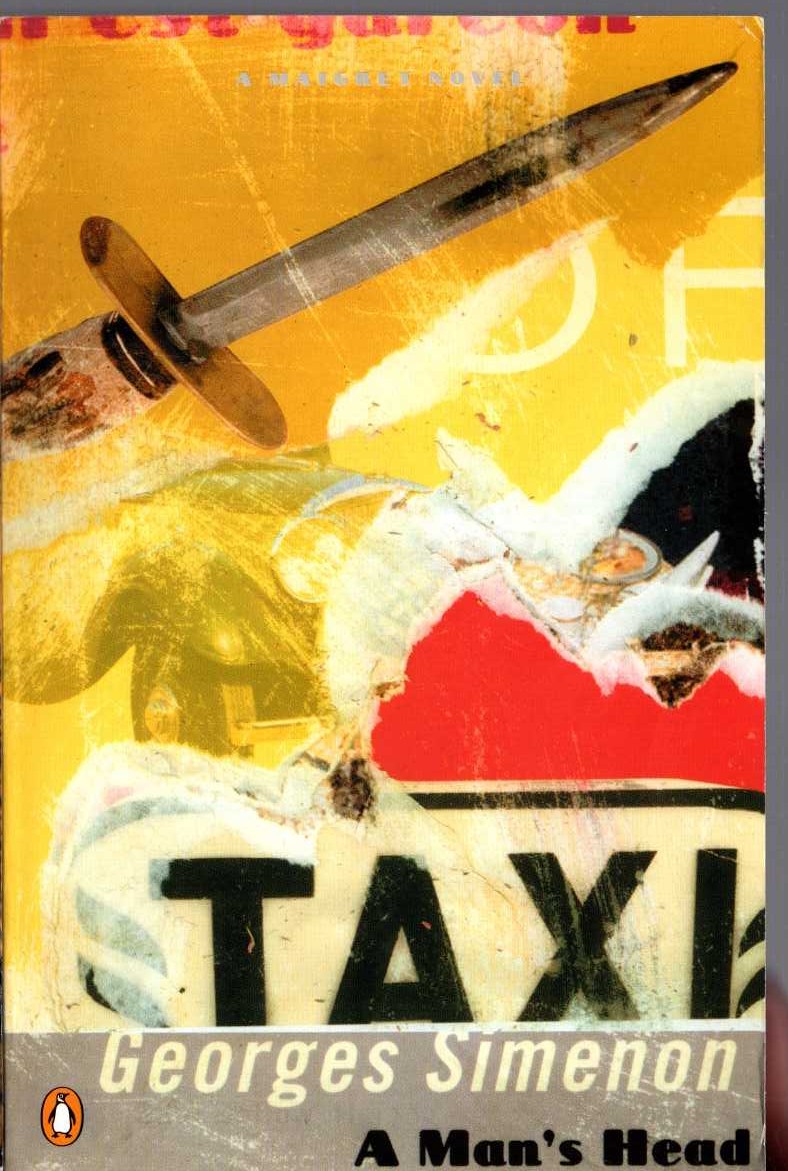 Georges Simenon  A MAN'S HEAD front book cover image