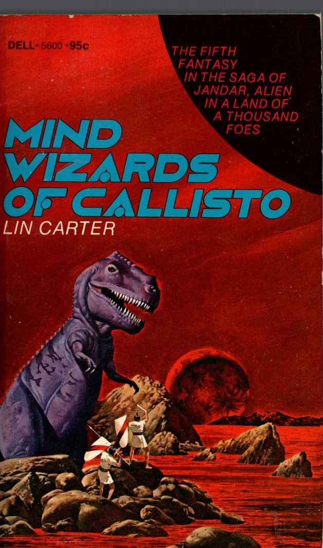 Lin Carter  MIND WIZARDS OF CALLISTO front book cover image