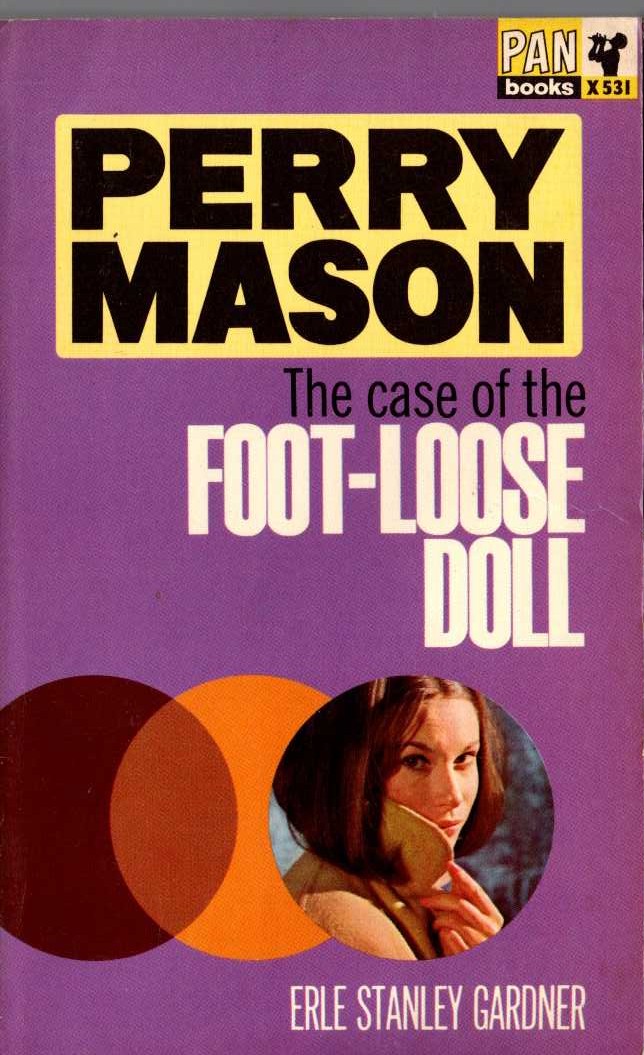 Erle Stanley Gardner  THE CASE OF THE FOOT-LOOSE DOLL front book cover image