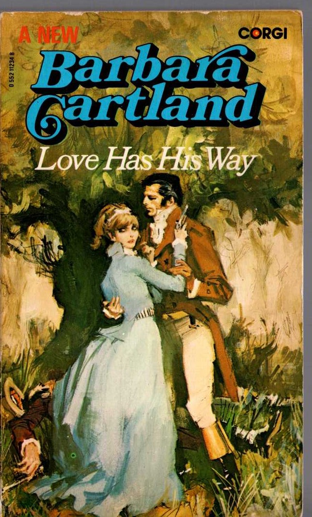 Barbara Cartland  LOVE HAS HIS WAY front book cover image