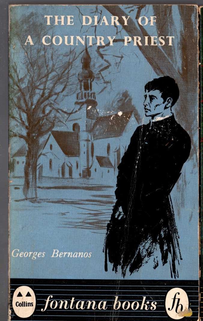 Georges Bernanos  THE DIARY OF A COUNTRY PRIEST front book cover image