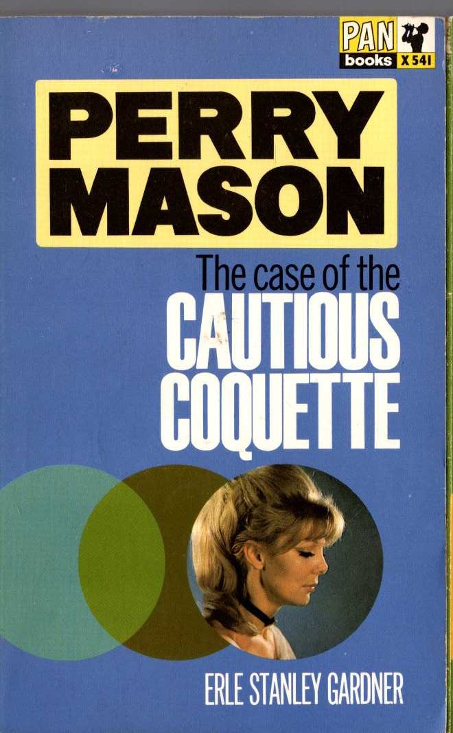 Erle Stanley Gardner  THE CASE OF THE CAUTIOUS COQUETTE front book cover image