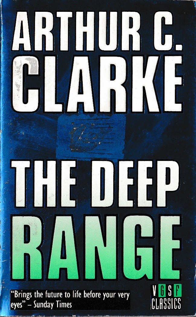 Arthur C. Clarke  THE DEEP RANGE front book cover image
