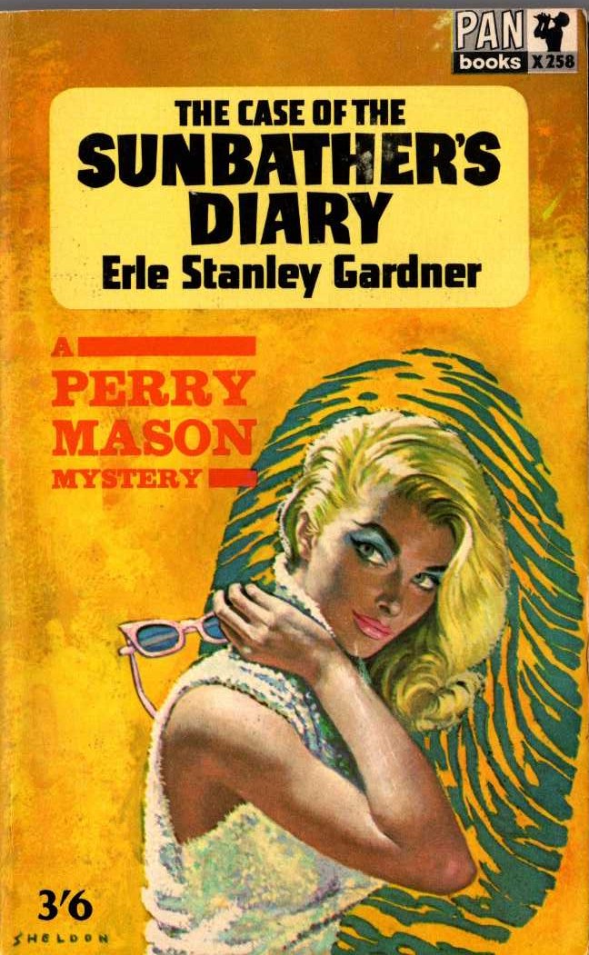 Erle Stanley Gardner  THE CASE OF THE SUN BATHER'S DIARY front book cover image