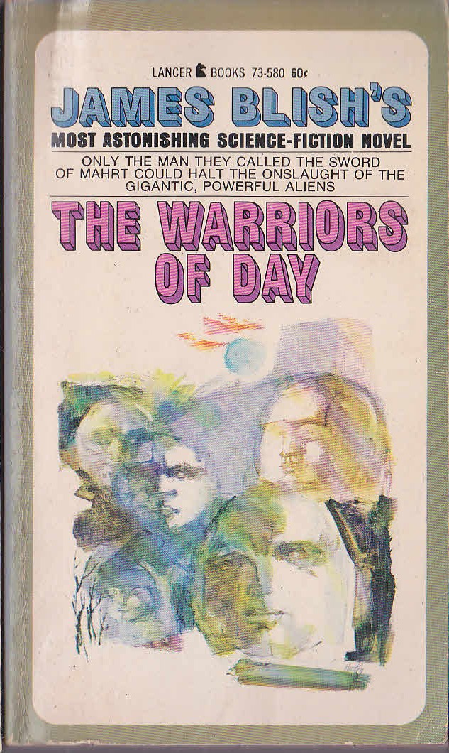 James Blish  THE WARRIORS OF DAY front book cover image