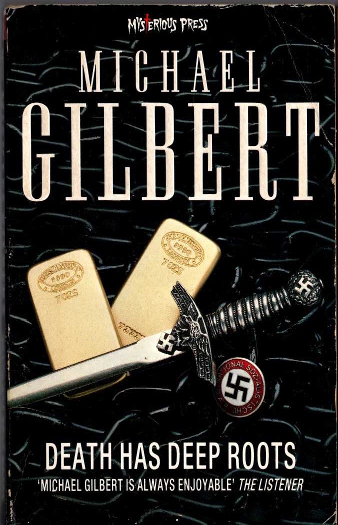 Michael Gilbert  DEATH HAS DEEP ROOTS front book cover image