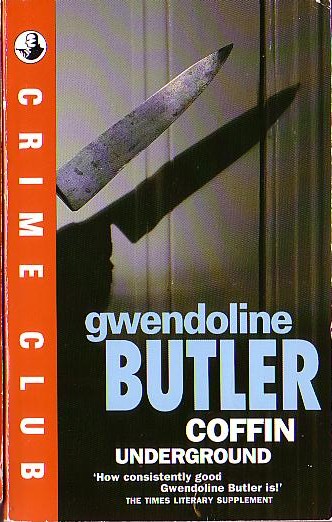 Gwendoline Butler  COFFIN UNDERGROUND front book cover image