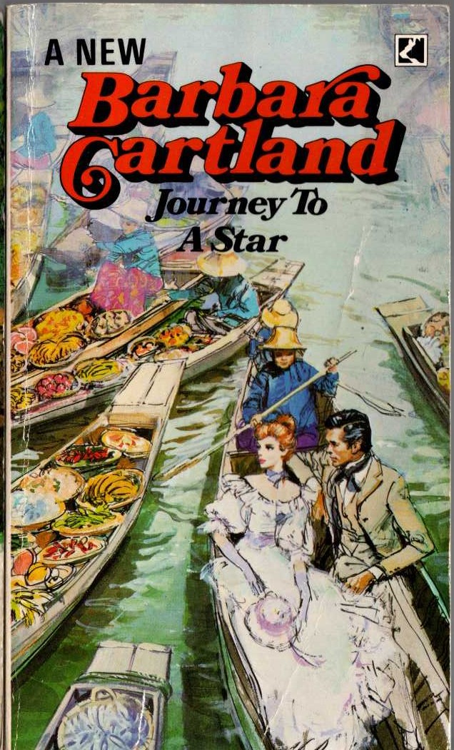 Barbara Cartland  JOUNREY TO A STAR front book cover image