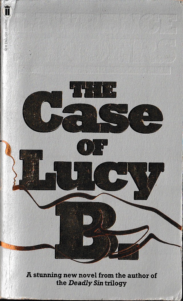 Lawrence Sanders  THE CASE OF LUCY B. front book cover image