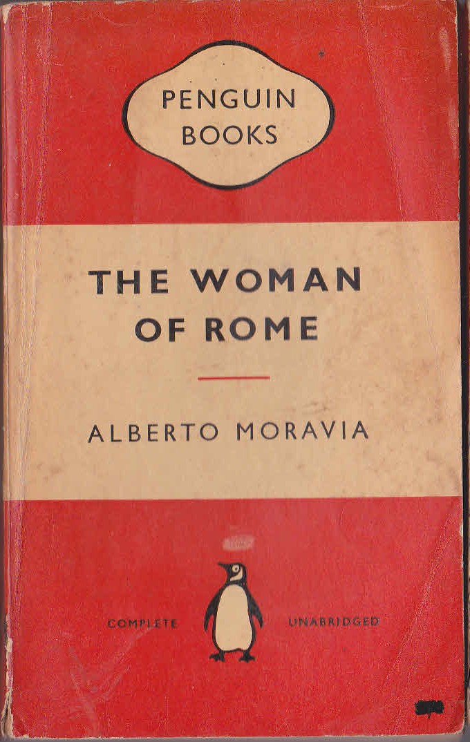 Alberto Moravia  THE WOMAN OF ROME front book cover image