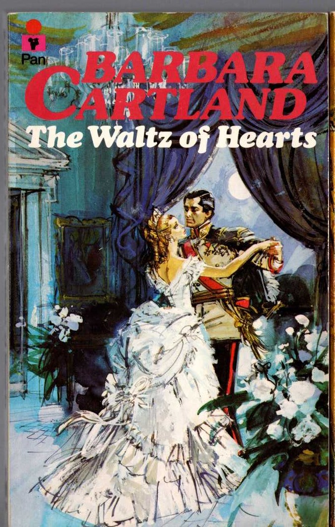 Barbara Cartland  THE WALTZ OF HEARTS front book cover image