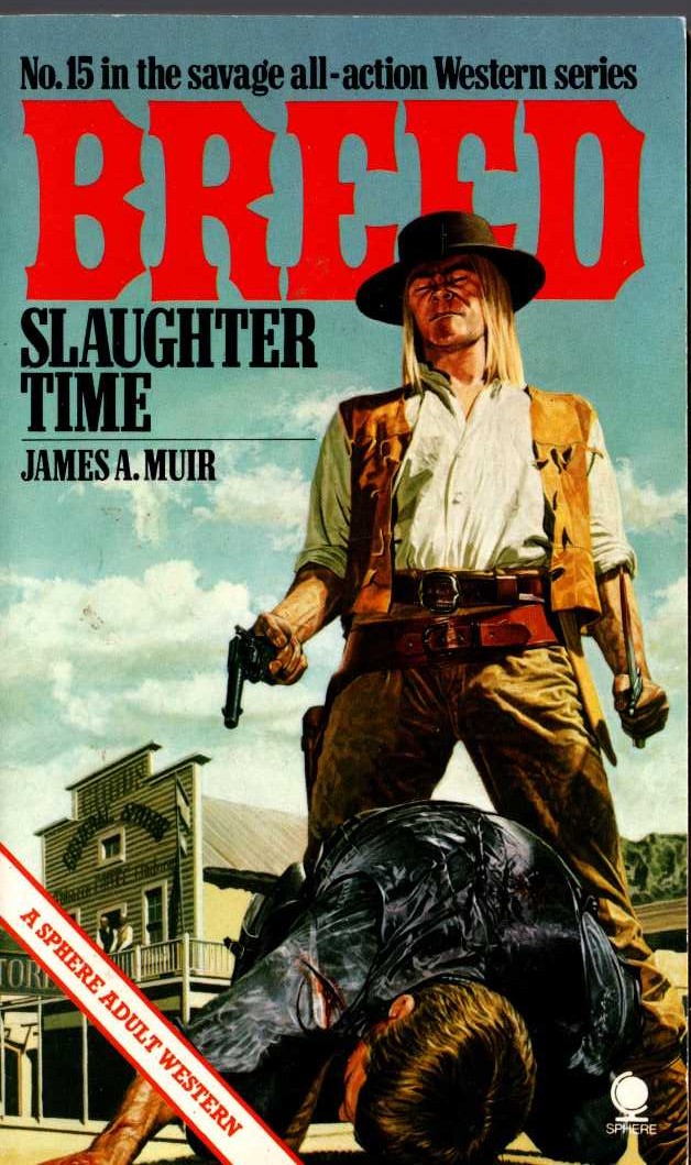 James A. Muir  BREED 15: SLAUGHTER TIME front book cover image