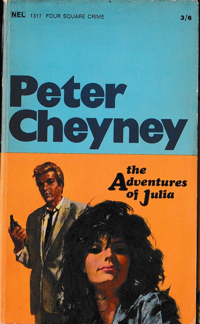 Peter Cheyney  THE ADVENTURES OF JULIA front book cover image