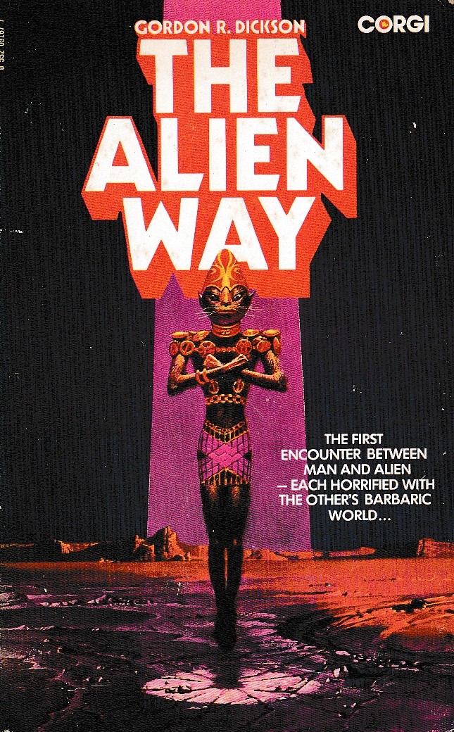 Gordon R. Dickson  THE ALIEN WAY front book cover image