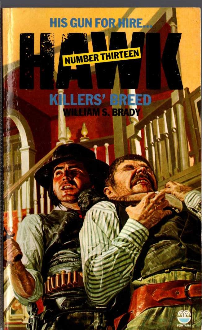 William S. Brady  HAWK 13: KILLERS' BREED front book cover image