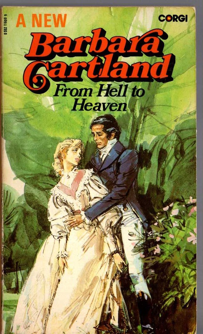 Barbara Cartland  FROM HELL TO HEAVEN front book cover image