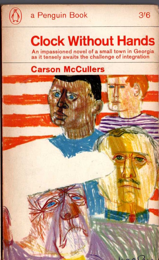 Carson McCullers  CLOCK WITHOUT HANDS front book cover image
