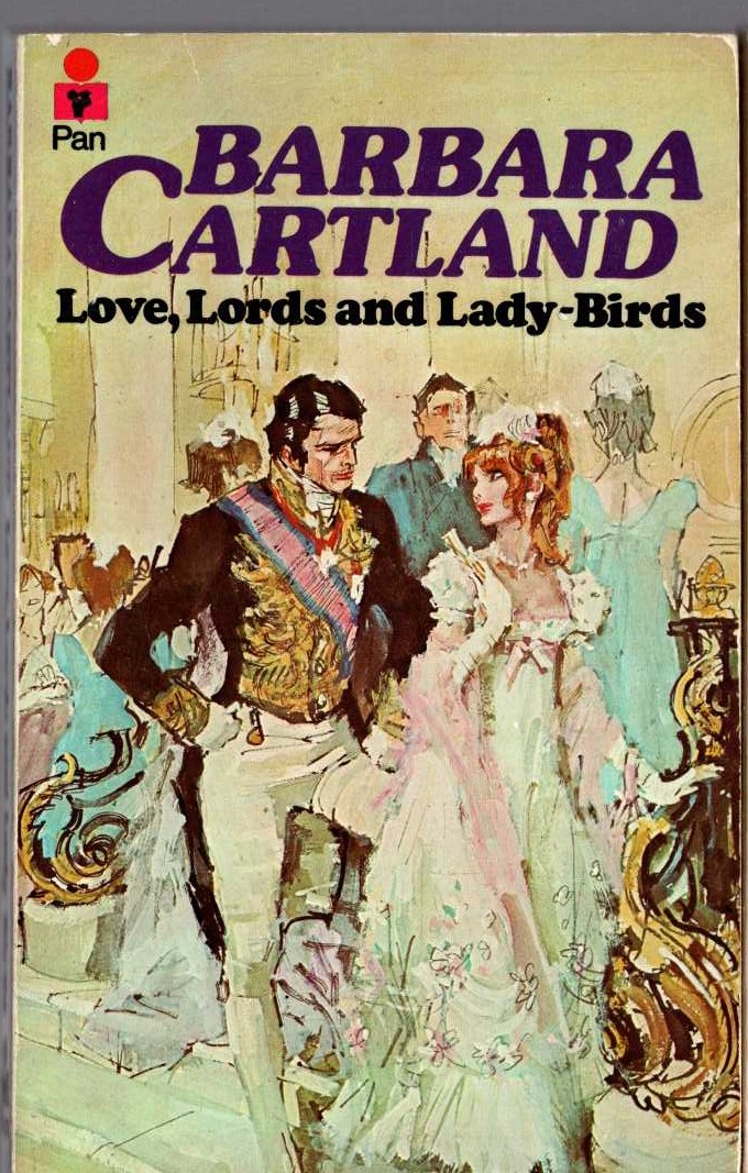 Barbara Cartland  LOVE, LORDS AND LADY-BIRDS front book cover image