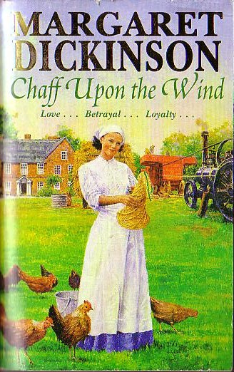 Margaret Dickinson  CHAFF UPON THE WIND front book cover image