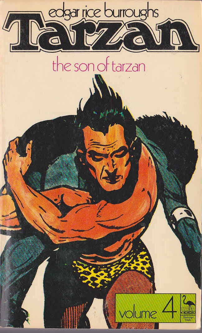 Edgar Rice Burroughs  THE SON OF TARZAN front book cover image