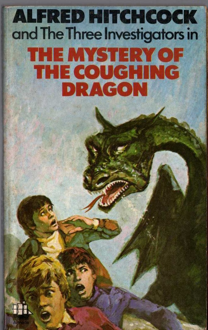 Alfred Hitchcock (introduces_The_Three_Investigators) THE MYSTERY OF THE COUGHING DRAGON front book cover image