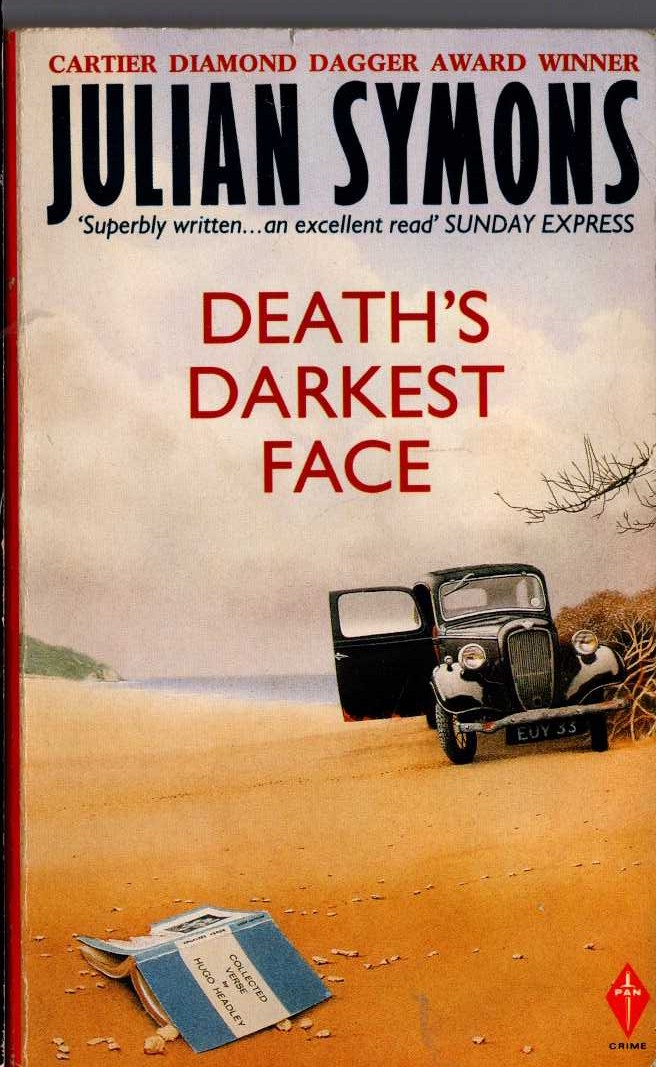 Julian Symons  DEATH'S DARKEST FACE front book cover image