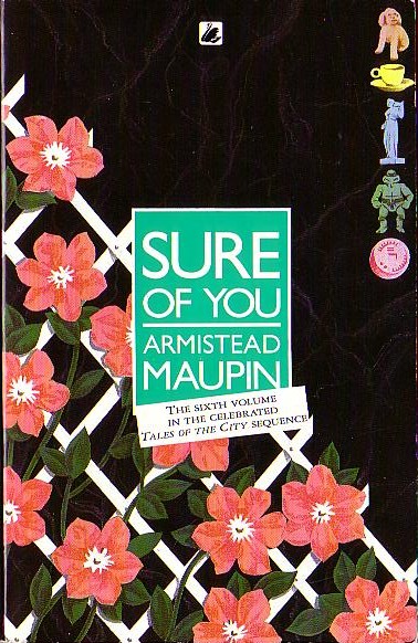 Armistead Maupin  SURE OF YOU front book cover image