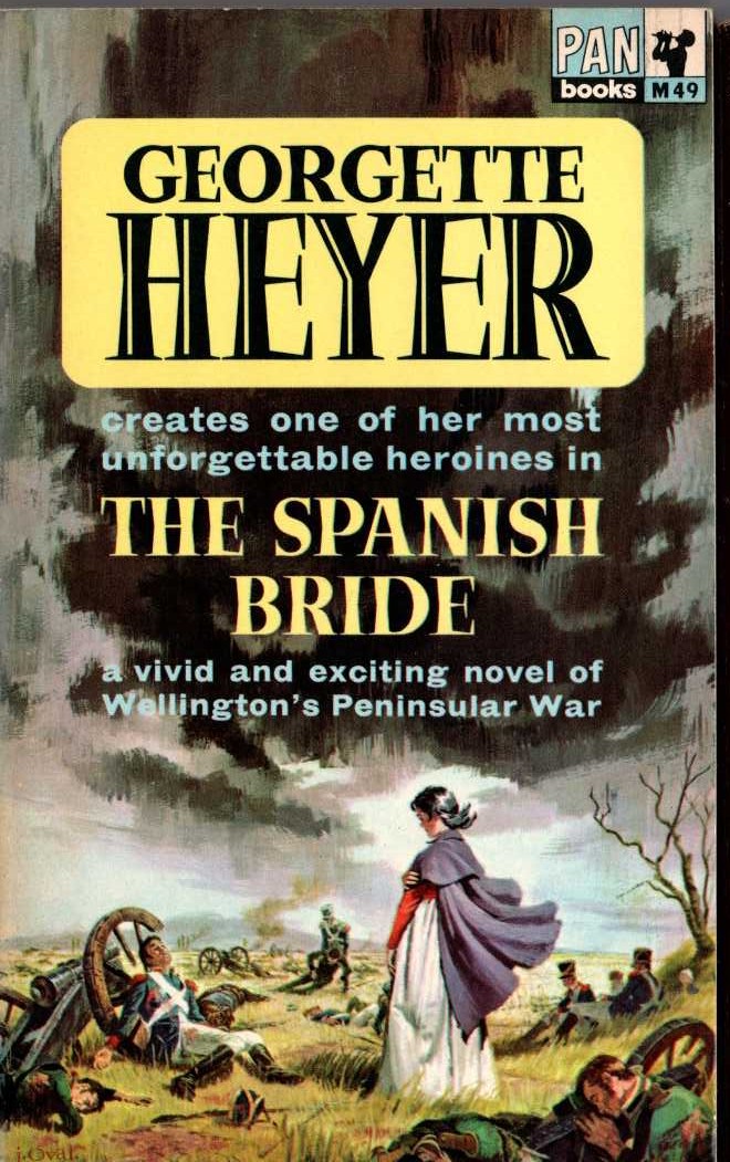 Georgette Heyer  THE SPANISH BRIDE front book cover image