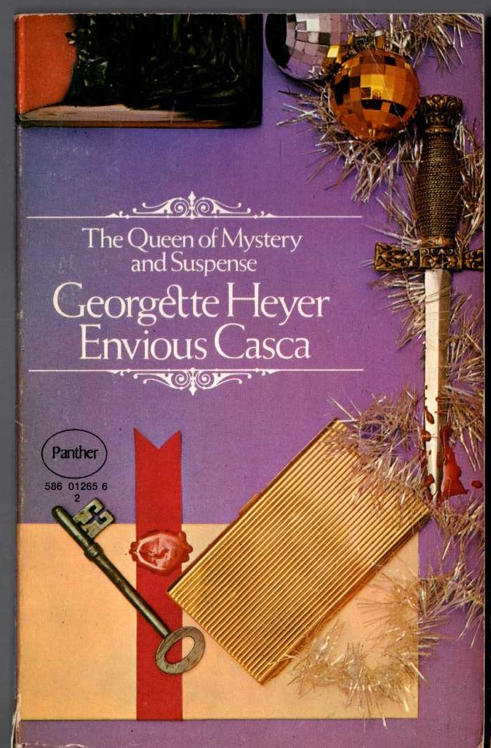 Georgette Heyer  ENVIOUS CASCA front book cover image