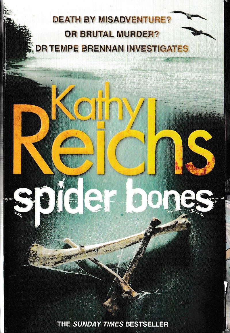 Kathy Reichs  SPIDER BONES front book cover image
