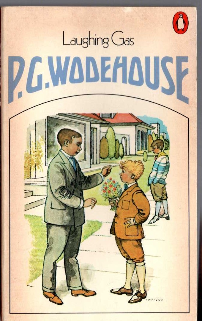 P.G. Wodehouse  LAUGHING GAS front book cover image