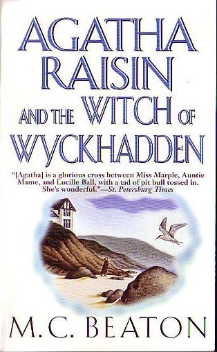 M.C. Beaton  AGATHA RAISIN AND THE WITCH OF WYCKHADDEN front book cover image