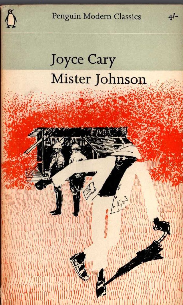 Joyce Cary  MISTER JOHNSON front book cover image