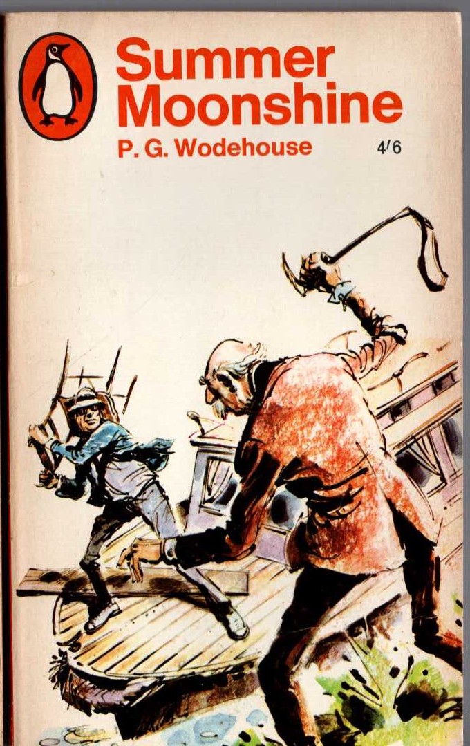 P.G. Wodehouse  SUMMER MOONSHINE front book cover image