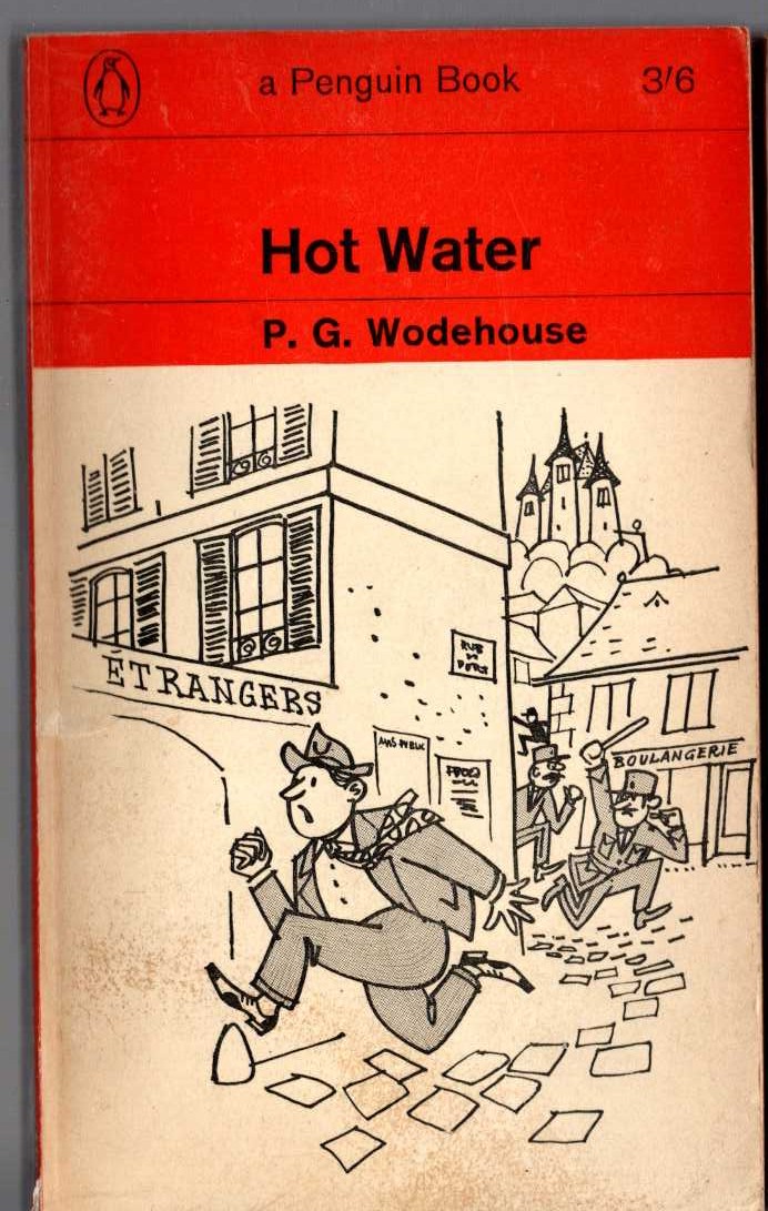 P.G. Wodehouse  HOT WATER front book cover image