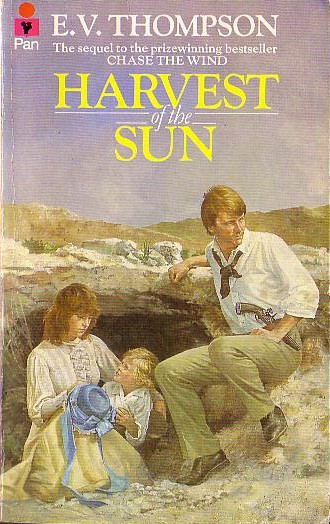 E.V. Thompson  HARVEST OF THE SUN front book cover image