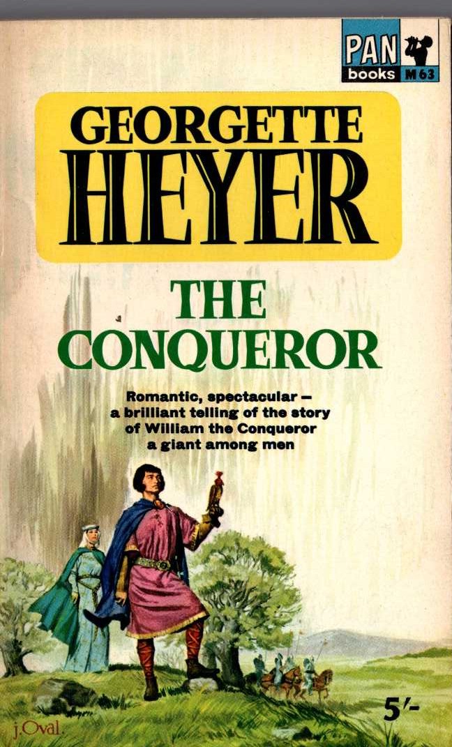 Georgette Heyer  THE CONQUEROR front book cover image