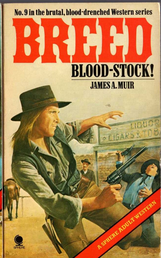 James A. Muir  BREED 9: BLOOD-STOCK! front book cover image